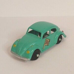Midgetoy Volkswagon VW Beetle Diecast Vintage Green Good Condition USA